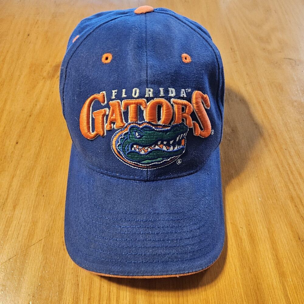 Florida Gators‎ Hat Cap Strap Back Mens One Size Blue NCAA Football Twins